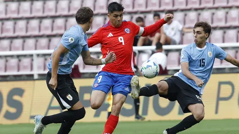 Damián Pizarro sufre con su mal momento en el Sudamericano Sub 20.