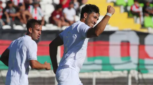 Germán Guiffrey abrió el marcador en el Clásico de Colonias de la fecha 1 entre Audax Italiano y Palestino.