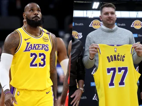 LeBron James está feliz por la llegada de Luka Doncic a los Lakers