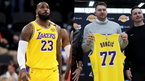 James ya quiere compartir cancha con Doncic.