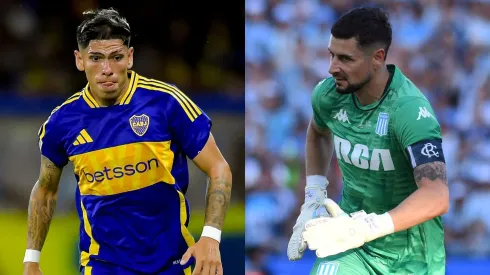 Carlos Palacios de Boca y Gabriel Arias de Racing.