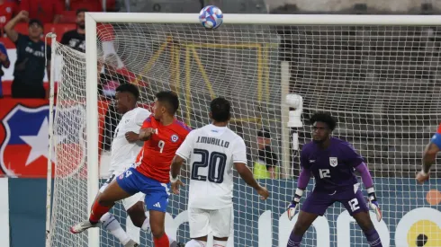 Así anotó Nicolás Guerra ante los panameños.