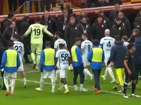 ¡Insólito! Equipo turco abandona partido tras polémico penal