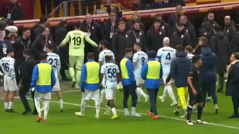 Adana Demirspor se retira del partido