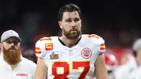 Travis Kelce en el Super Bowl 2025