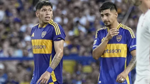 Carlos Palacios y Williams Alarcón comparten equipo en Boca.