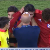 Almirón calma a Damián Pizarro por su llanto en la Sub 20: “Hay que convivir con las redes”