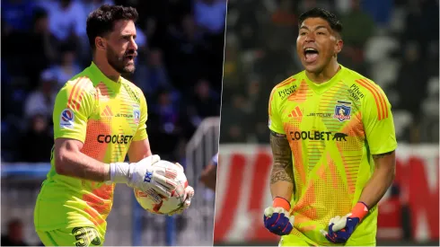 Fernando de Paul se adueña del arco de Colo Colo por el momento de Brayan Cortés.