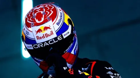 El nuevo casco de Max Verstappen para la temporada 2025 de la F1.