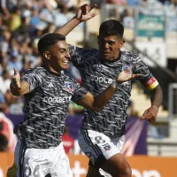 Esteban Pavez le hace el quite a Jordhy Thompson tras ofrecerse a Colo Colo