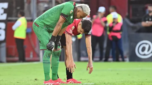 Keylor Navas jugando por Newell's.