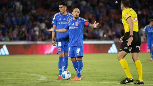 Marcelo Díaz habló en la interna del camarín de U de Chile.