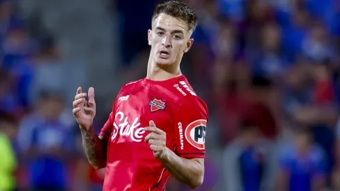 Pablo Calderón en el duelo más reciente de Ñublense.