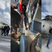 ¡Impactante! Esquiador graba su rescate tras el accidente de avión de Delta Airlines