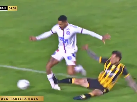 Argentino se manda escandaloso planchazo en Copa Libertadores