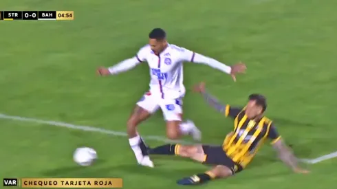 Escandalosa patada se vio en La Paz.