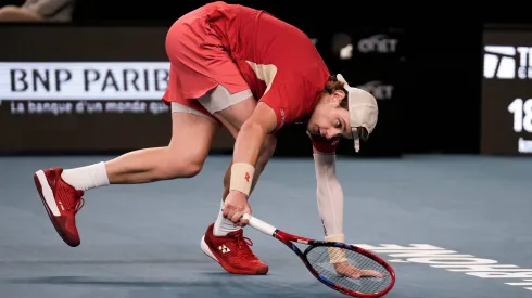 Zizou Bergs sufrió en el ATP de Doha.