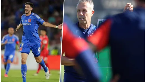 Gustavo Álvarez tapa su pizarra para mover la formación de la U.