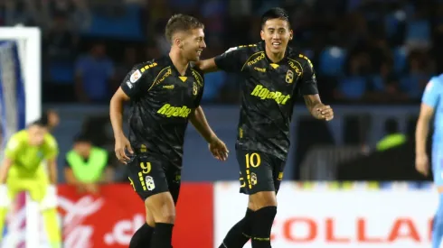 Matías Palavecino y Nicolás Johansen, la dupla ofensiva de Coquimbo Unido.