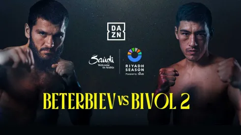 Este sábado se celebra una increíble velada de boxeo desde Arabia Saudita.