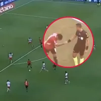 Luciano Cabral deslumbró en Argentina y hasta el árbitro lo felicitó por su jugada maestra