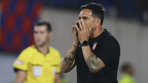 Walter Lemma en el duelo de La Calera ante Universidad de Chile