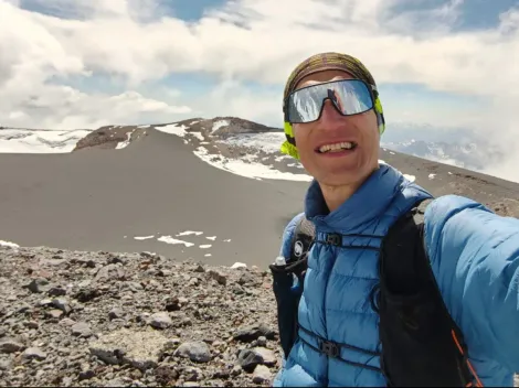 Profesor quiere cumplir un importante récord corriendo en Santiago