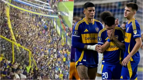 Hinchas de Boca cantan "que se vayan todos"