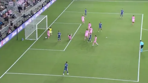 Maximiliano Falcón tuvo un excelente debut en Inter Miami