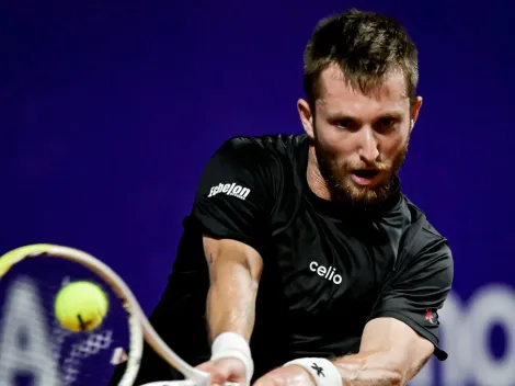 El patético show de Corentin Moutet en el Chile Open que nadie pudo ver