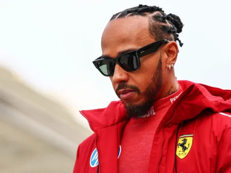 El decepcionante debut de Lewis Hamilton con Ferrari