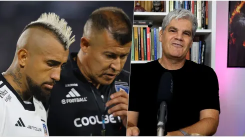 Guarello le cae con todo a Almirón.