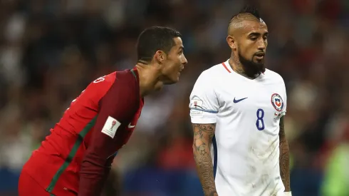 Vidal respondió a la afirmación de Cristiano Ronaldo al creerse el mejor del mundo