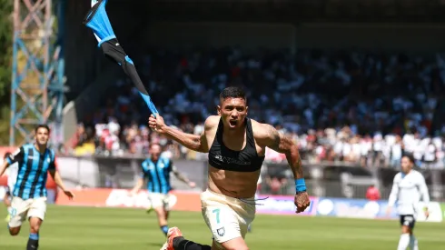 Mario Briceño marcó un golazo ante Colo Colo.