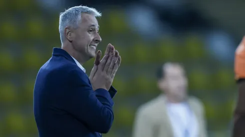 Tiago Nunes en la Sudamericana ante el Tino.