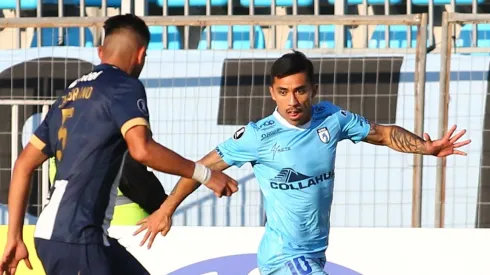 Edson Puch ante Alianza Lima.