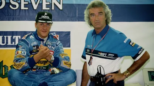 Michael Schumacher y Flavio Briatore