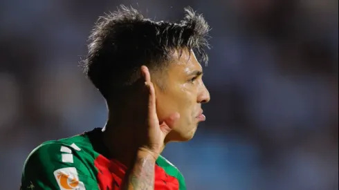 Joe Abrigo fue la gran figura de Palestino ante Iquique. Anotó un golazo.