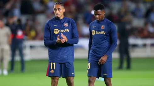 Ansu Fati ha sido suplente está temporada y busca su salida de Barcelona