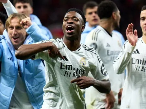 La burla de Vinicius a la hinchada del Atlético de Madrid
