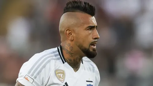 Arturo Vidal jugando por Colo Colo.