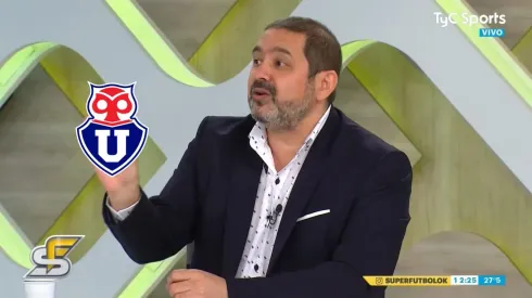 Cristian Traverso jugó durante dos años en U. de Chile.