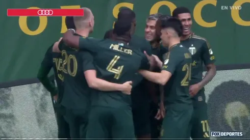 Felipe Mora anotó en el empate del Portland Timbers.