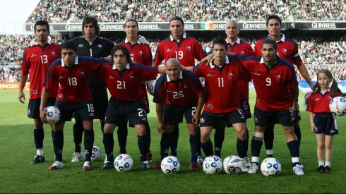 Kike Acuña en un partido ante Irlanda, el 2006