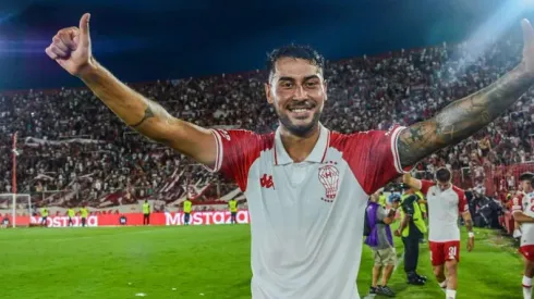 Emmanuel Ojeda habló de un gracioso momento tras su primer gol en Huracán.