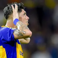 El tierno festejo de Carlos Palacios tras ser figura en el triunfo por 4-0 de Boca Jrs