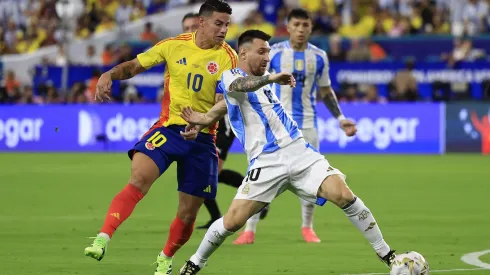 James Rodríguez no olvida la final de Copa América ante Argentina.