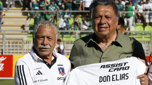 Carlos Caszely junto a Elías Figueroa.