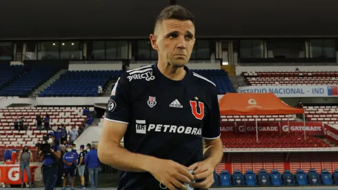 Walter Montillo y su último partido en la U de Chile.