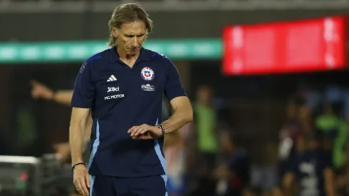 Ricardo Gareca en la nueva derrota de la selección chilena.